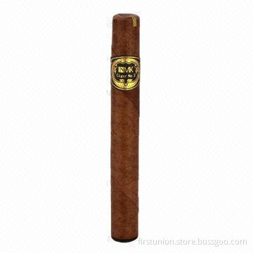 1,800 Puffs Disposable E-cigar with Dark Brown Appearance and Soft Suction Nozzle